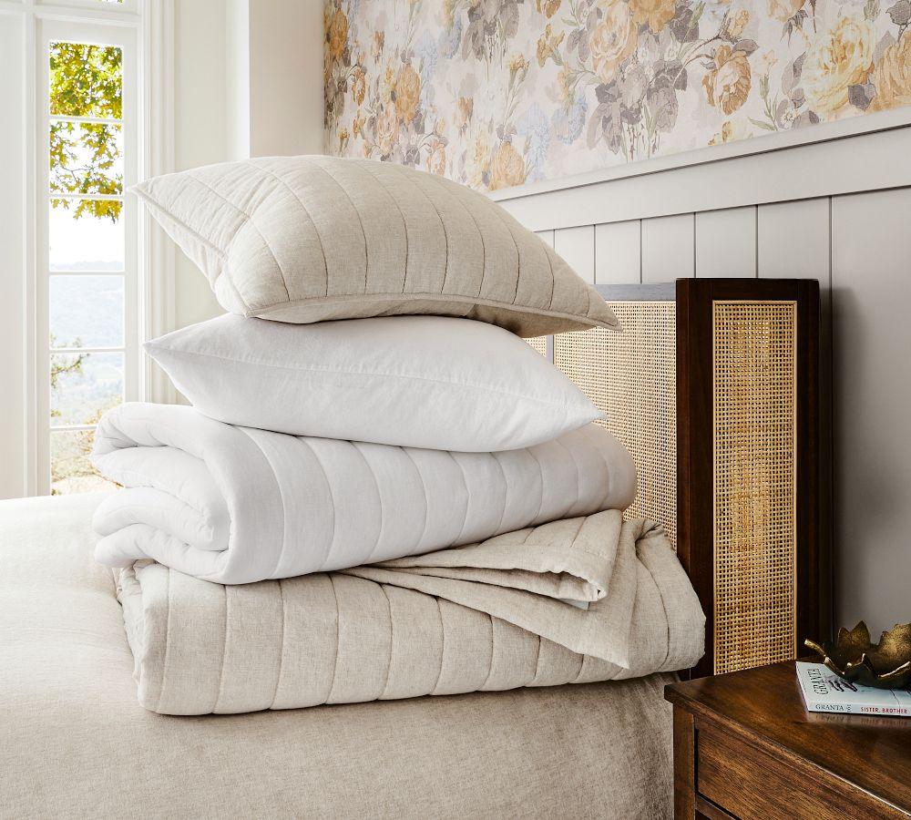 Quilted european best sale pillowcase